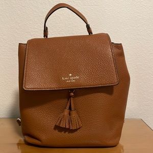 Brown Kate Spade Backpack